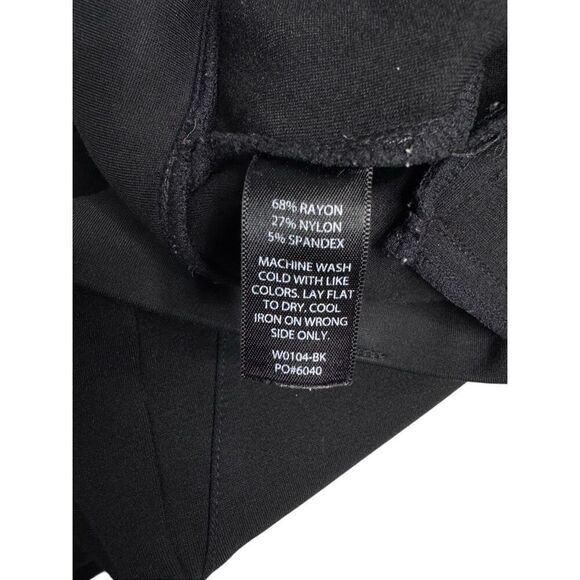 Betabrand black classic yoga dress pants size L - Picture 6 of 10
